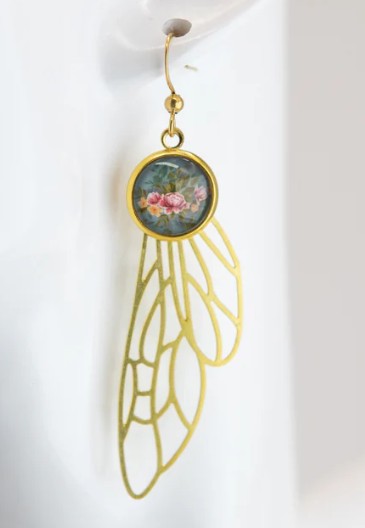 Takenya Rose Earrings