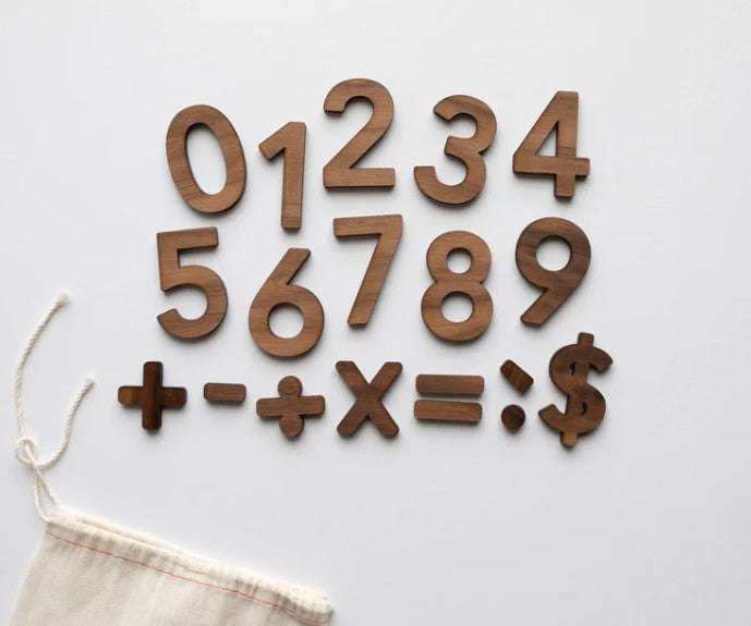 Wooden Number Sets