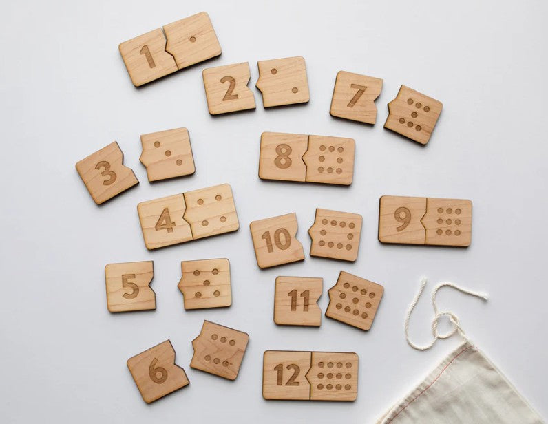 Wooden Number Sets