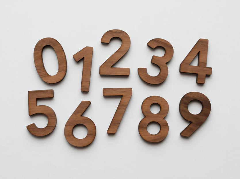 Wooden Number Sets