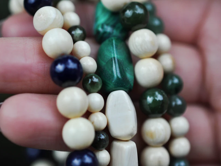Stone & Mammoth Bracelets - Jade