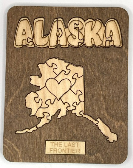 Wooden Coloring Puzzles