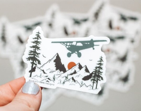 Summit Peak Sticker