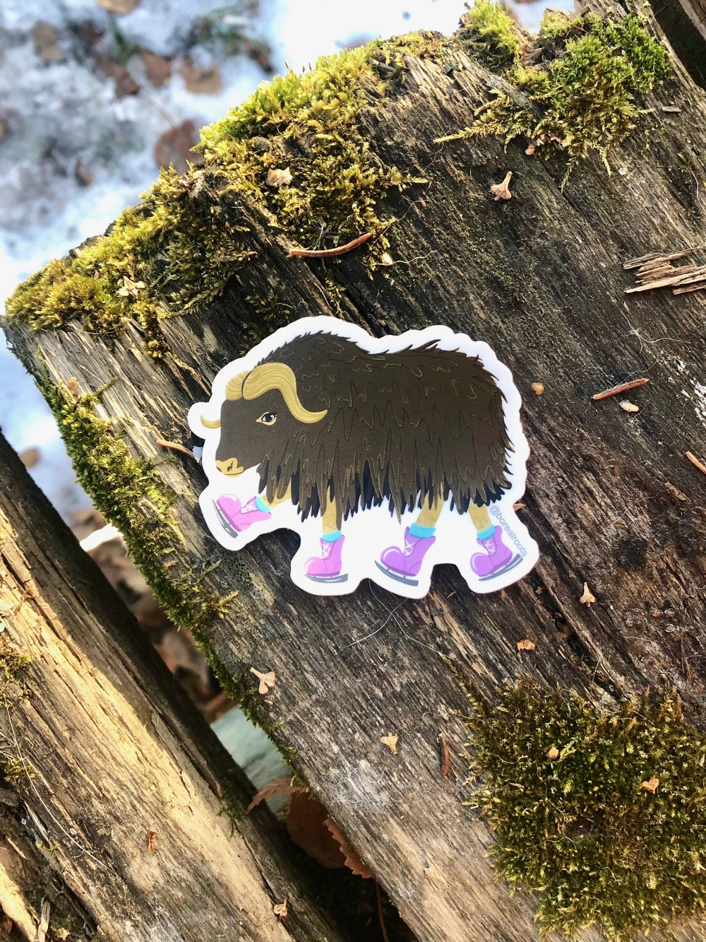 Boreal Roots Stickers