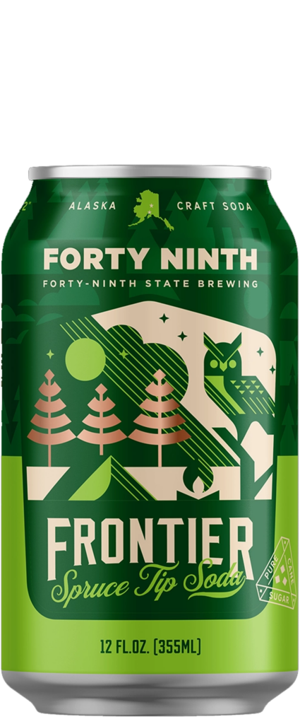 49th State Spruce Tip Soda