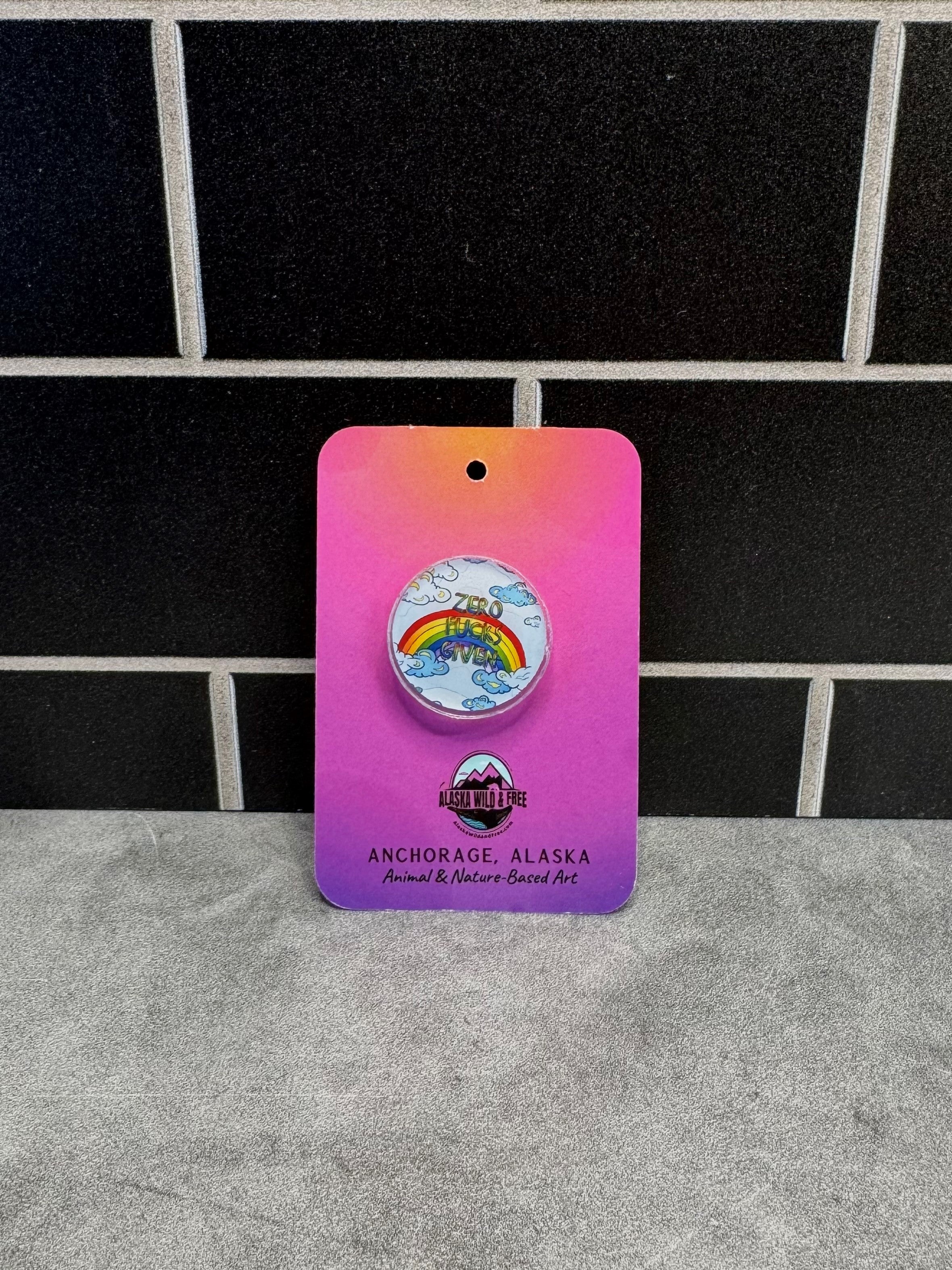 Alaska Wild & Free Pins