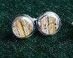 Flat Mammoth Tooth Cufflinks