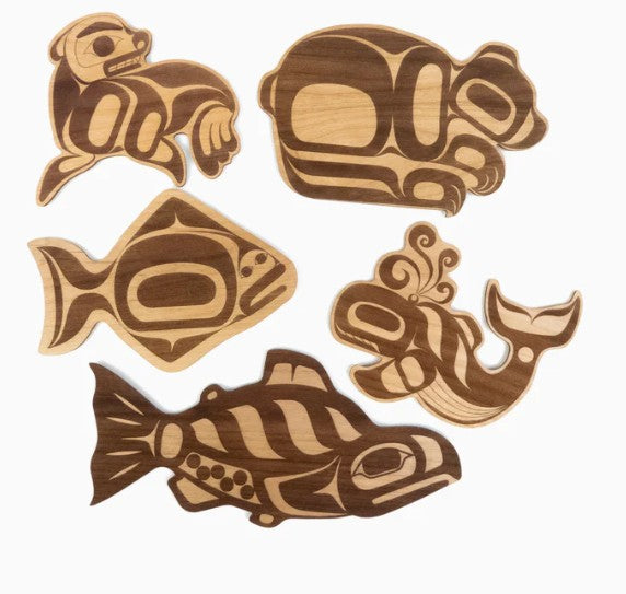 Trickster Wooden Plaque