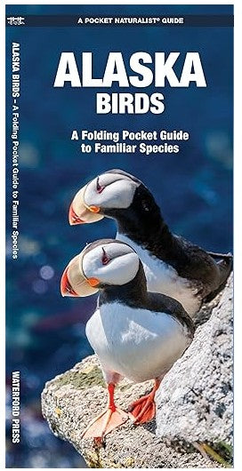 Alaska Birds: A Folding Pocket Guide to Familiar Species