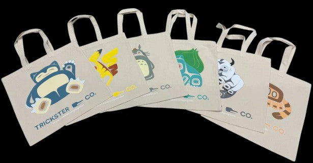 Trickster Canvas Tote Bags