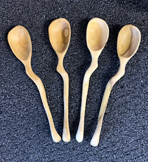 Poplar Carved Wooden Spoon