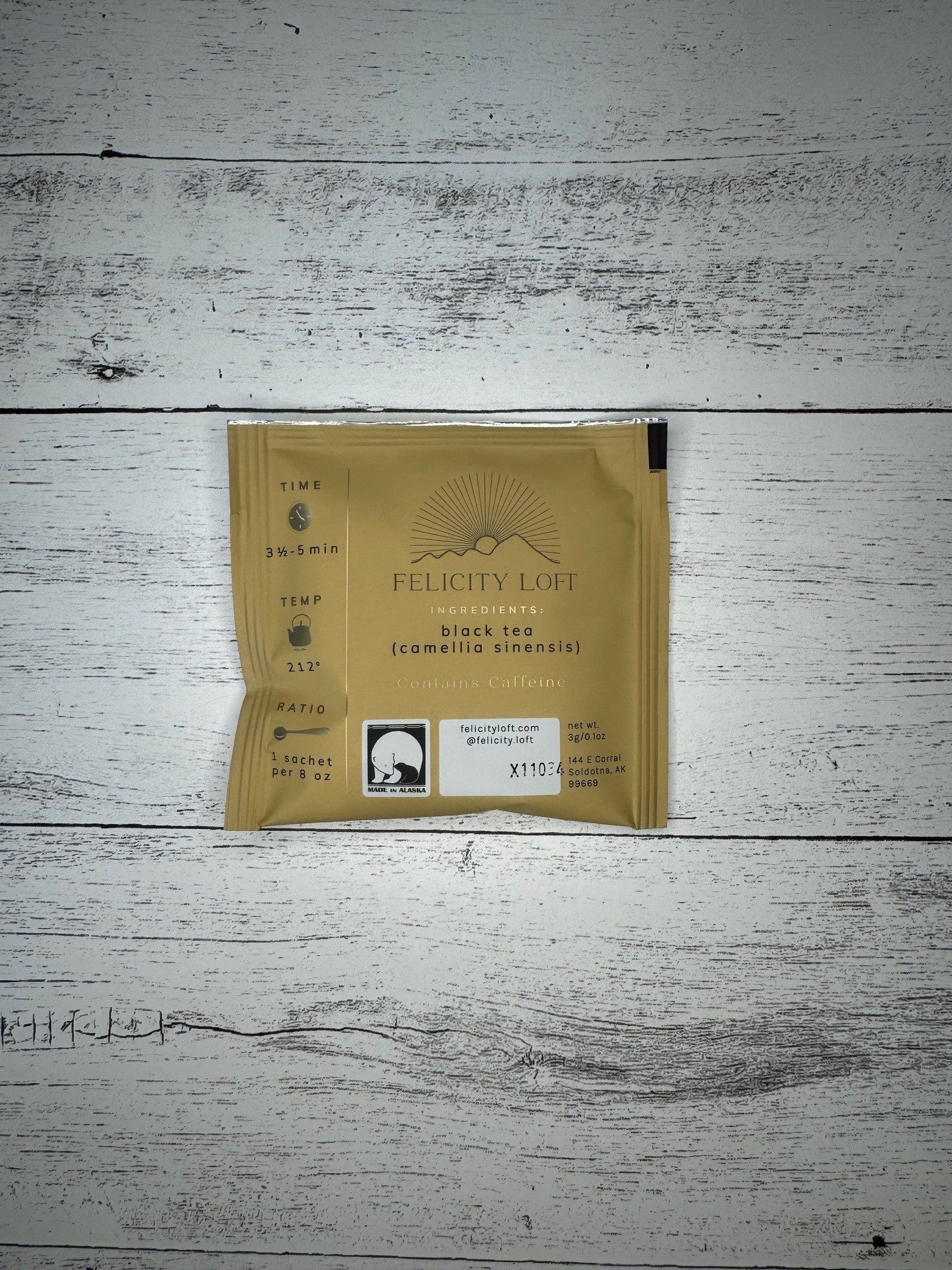 Felicity Loft Individually Wrapped Tea Sachets