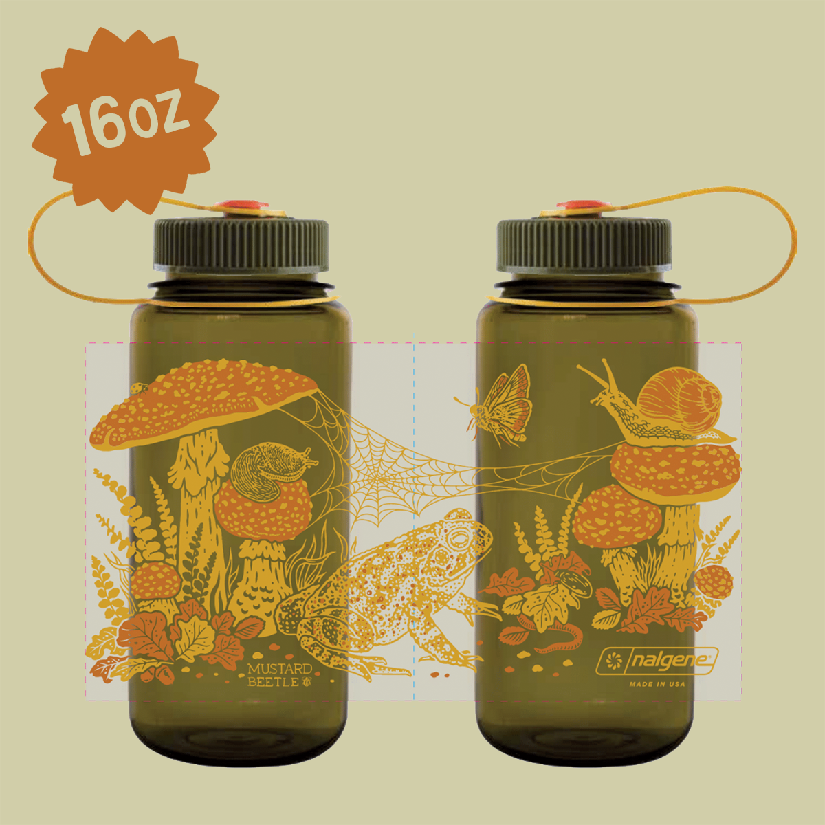 16oz Wide Mouth Nalgene Water Bottles
