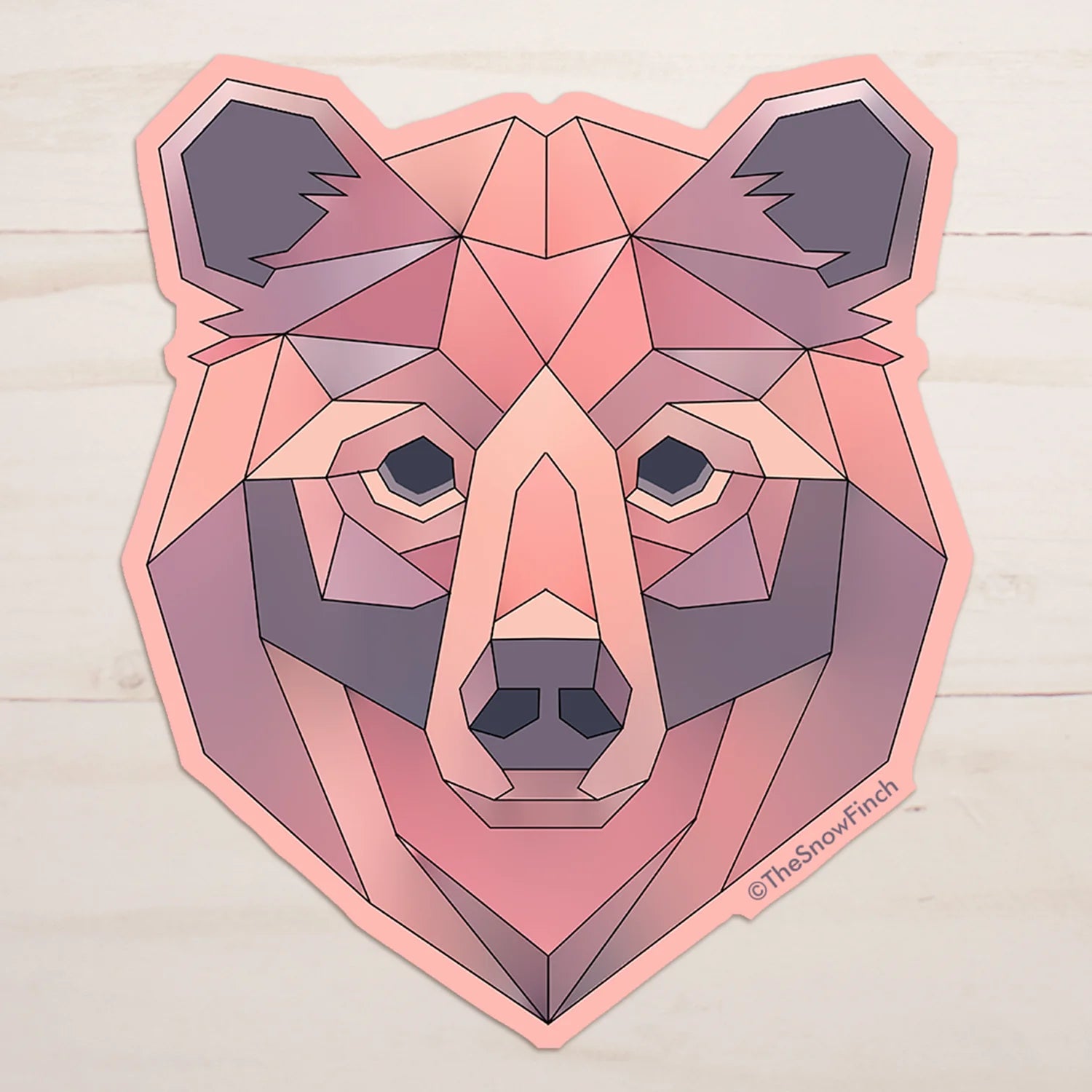 The Snow Finch Stickers