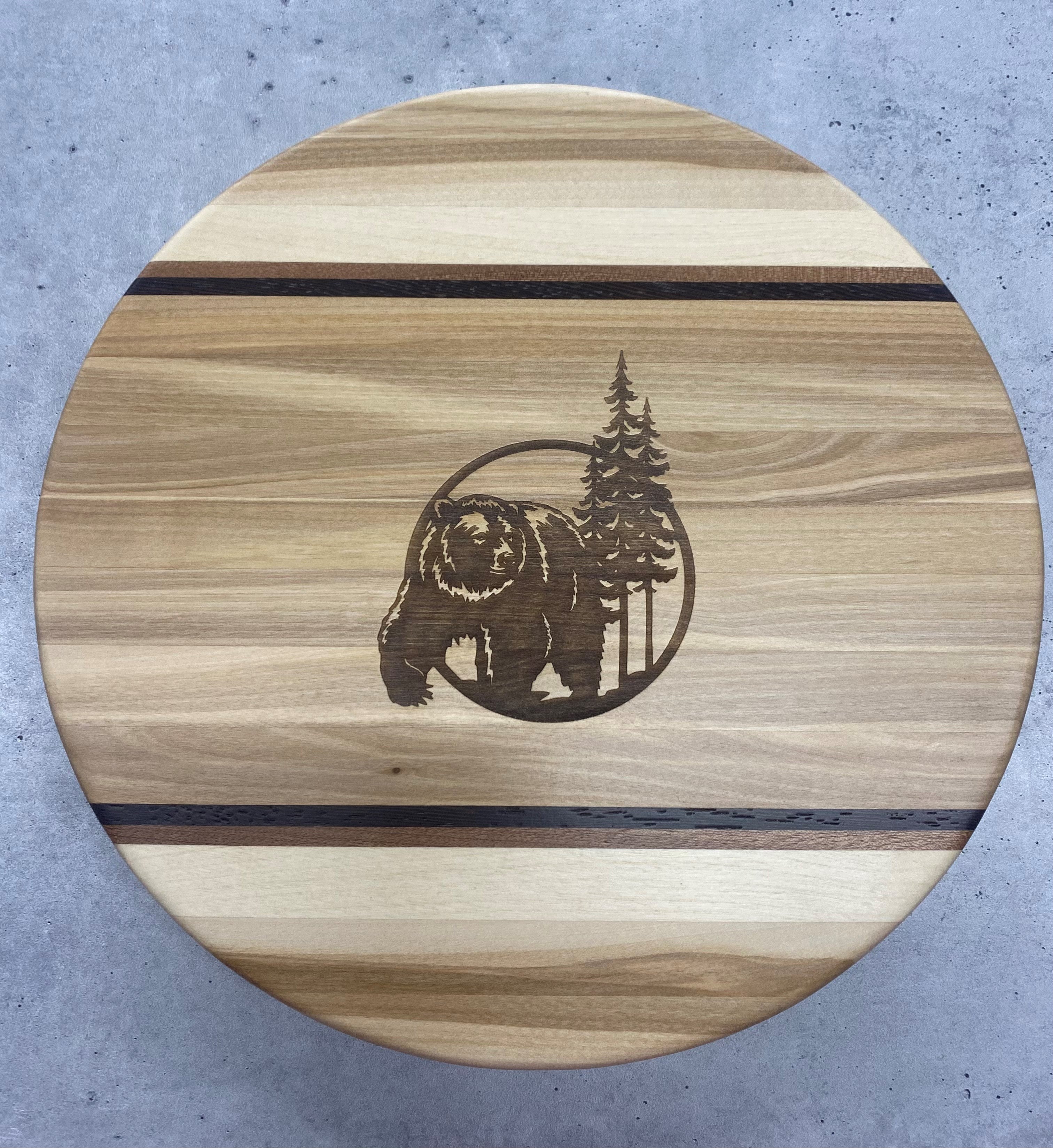Lazy Susan Cribbage Board