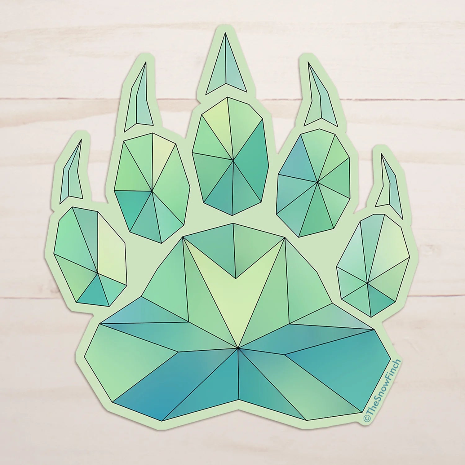 The Snow Finch Stickers