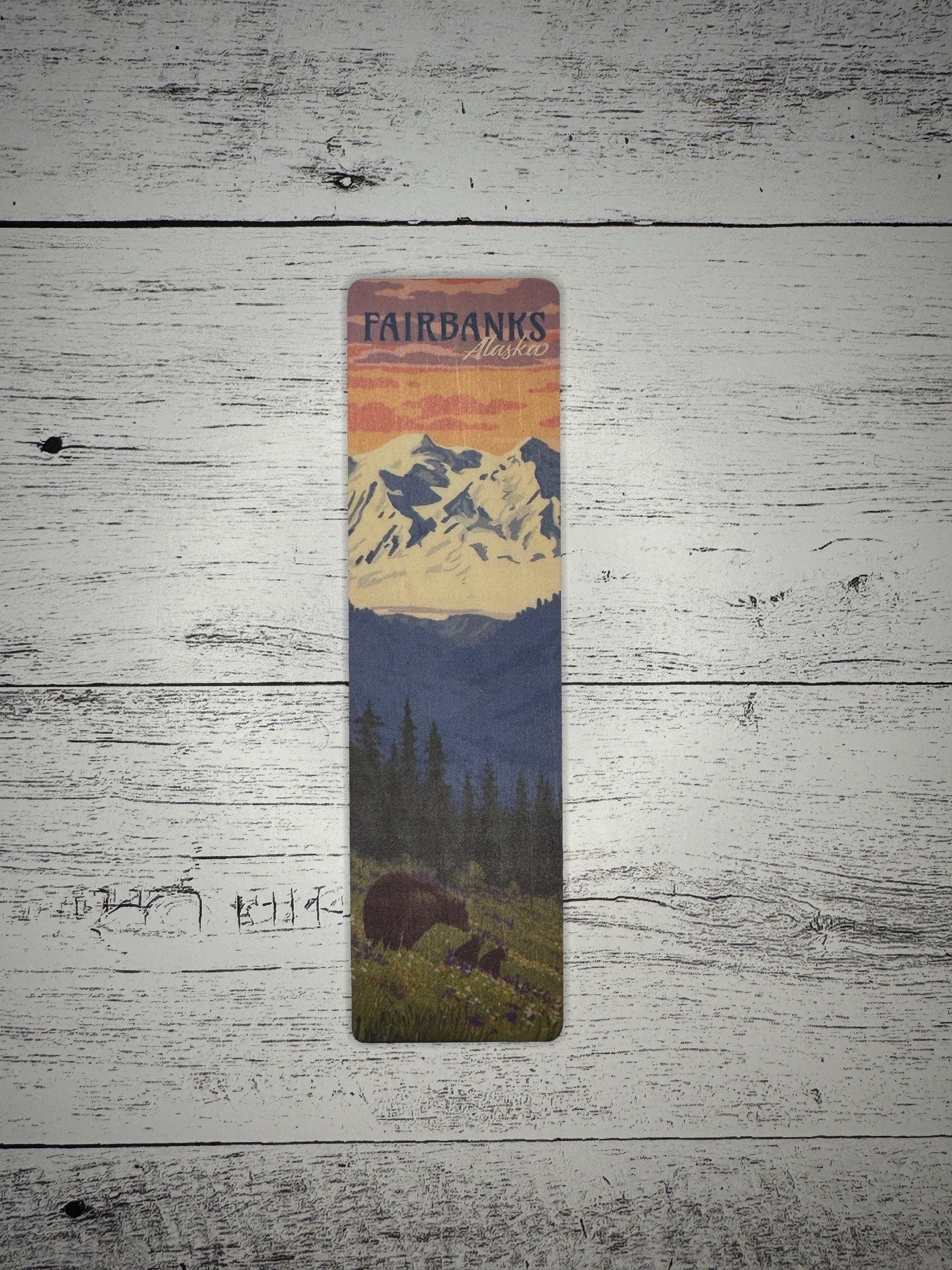 Fairbanks Wood Bookmark