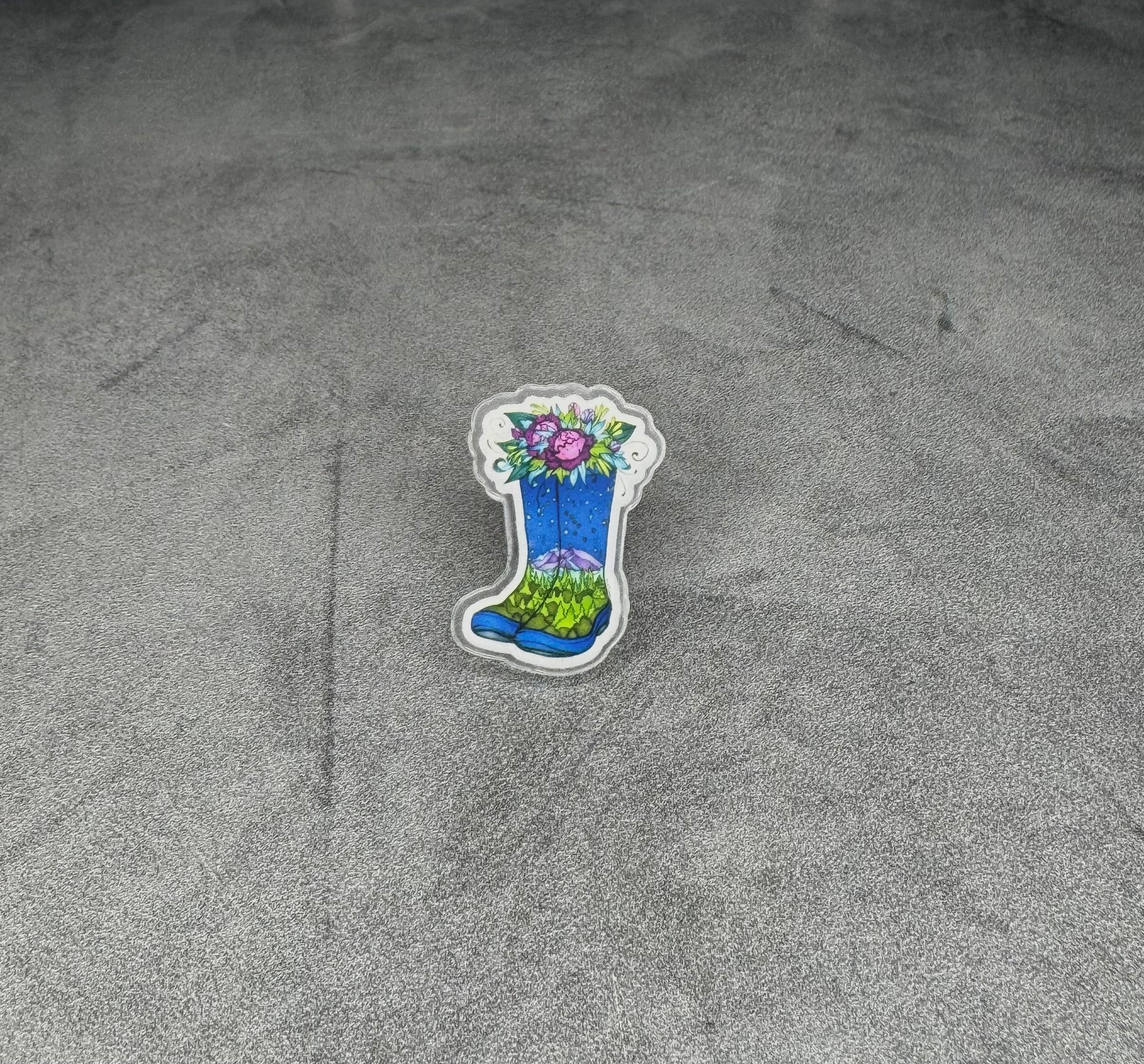 Alaska Wild & Free Pins