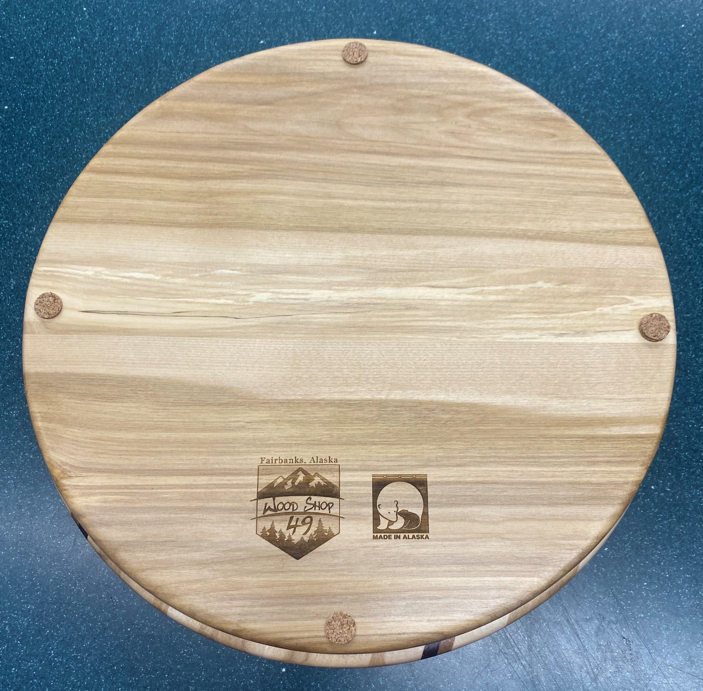 Lazy Susan Cribbage Board