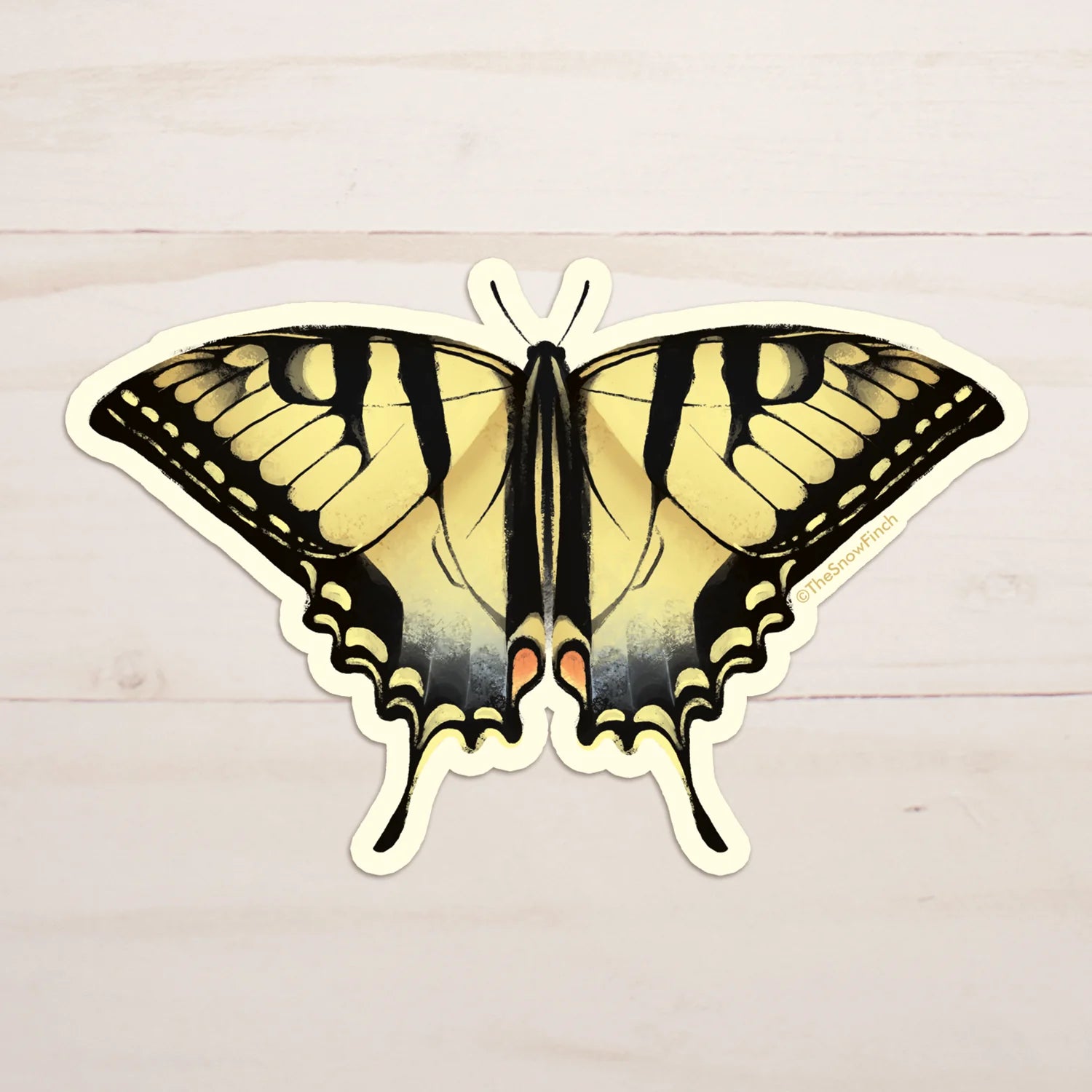 The Snow Finch Stickers