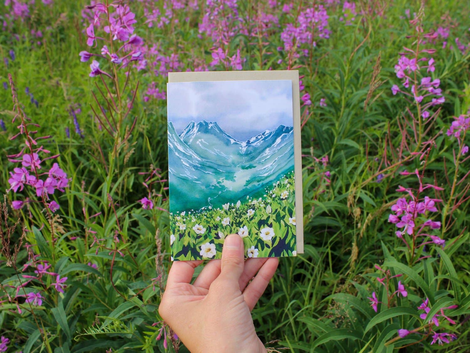 Full Bloom Greeting Cards
