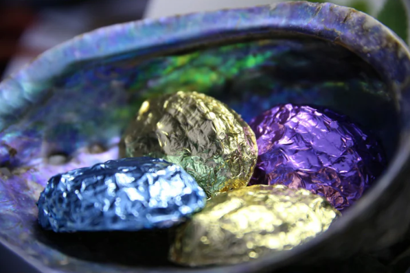 Chocolate Abalone Shell