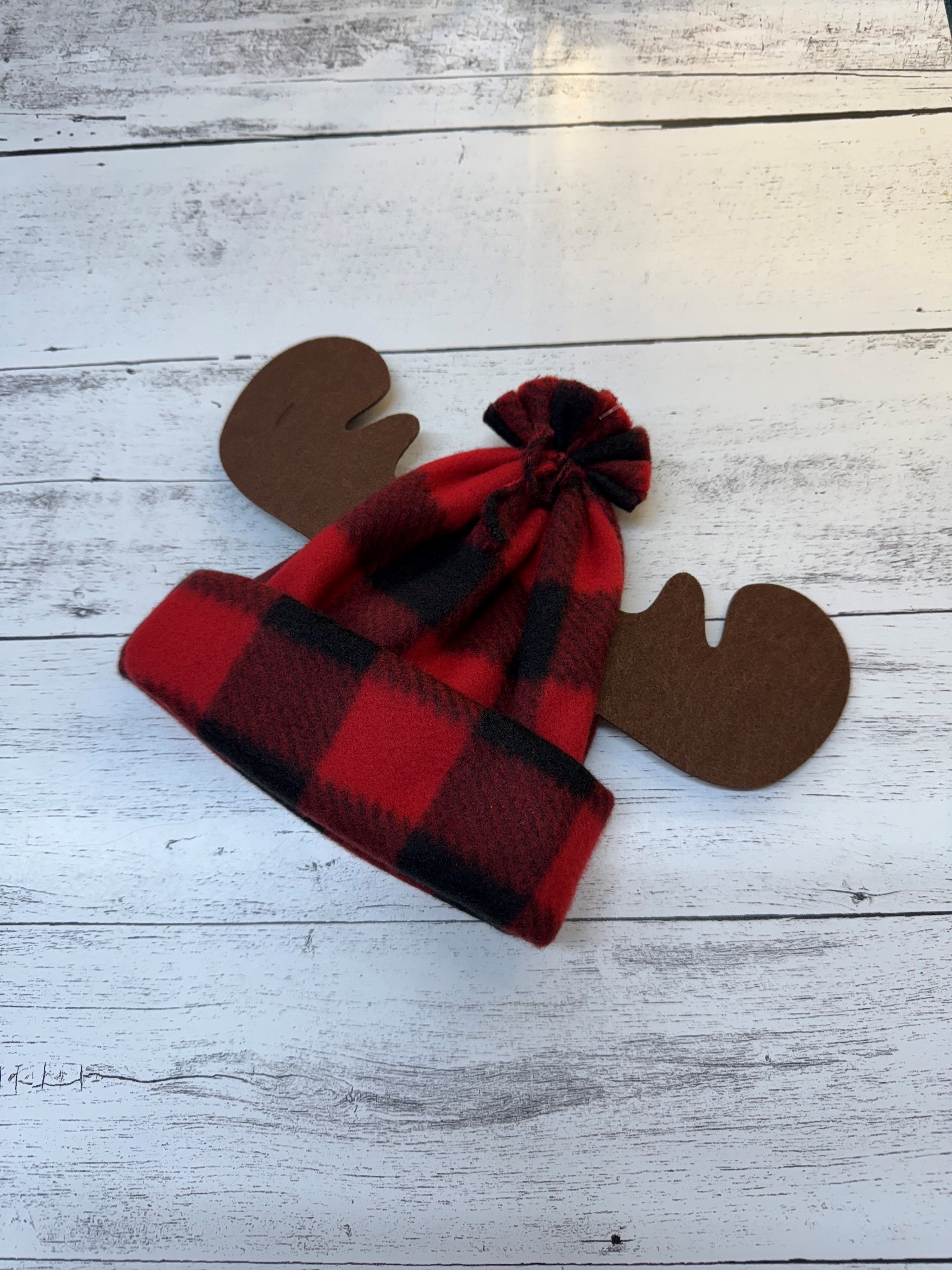 Moose Baby Hat