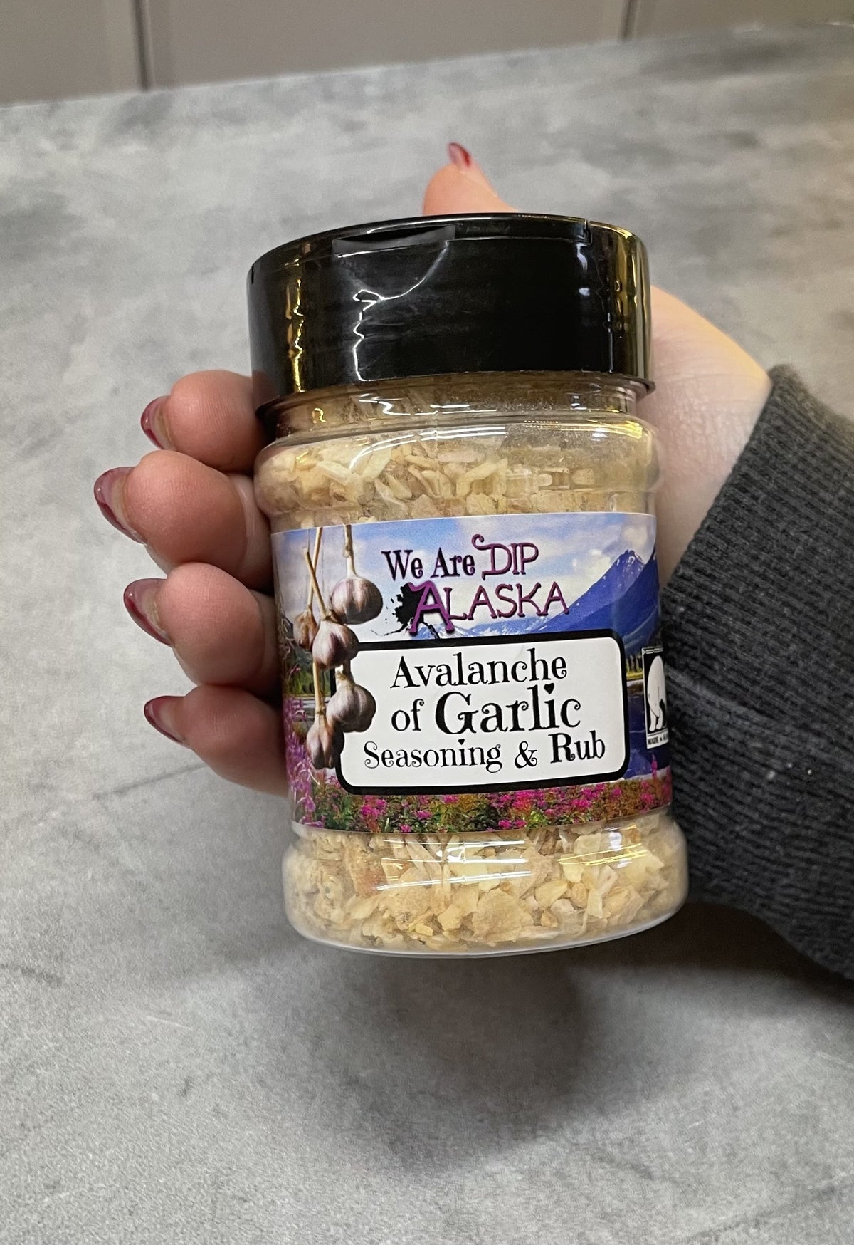 We Are DIP ALASKA Avalanche of Garlic Seasoning Rub
