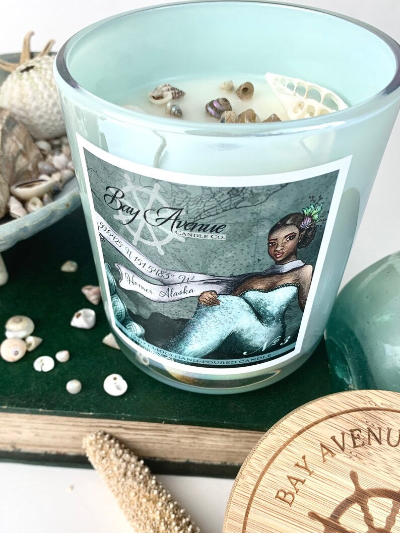 Bay Avenue Mermaid Candle Collection