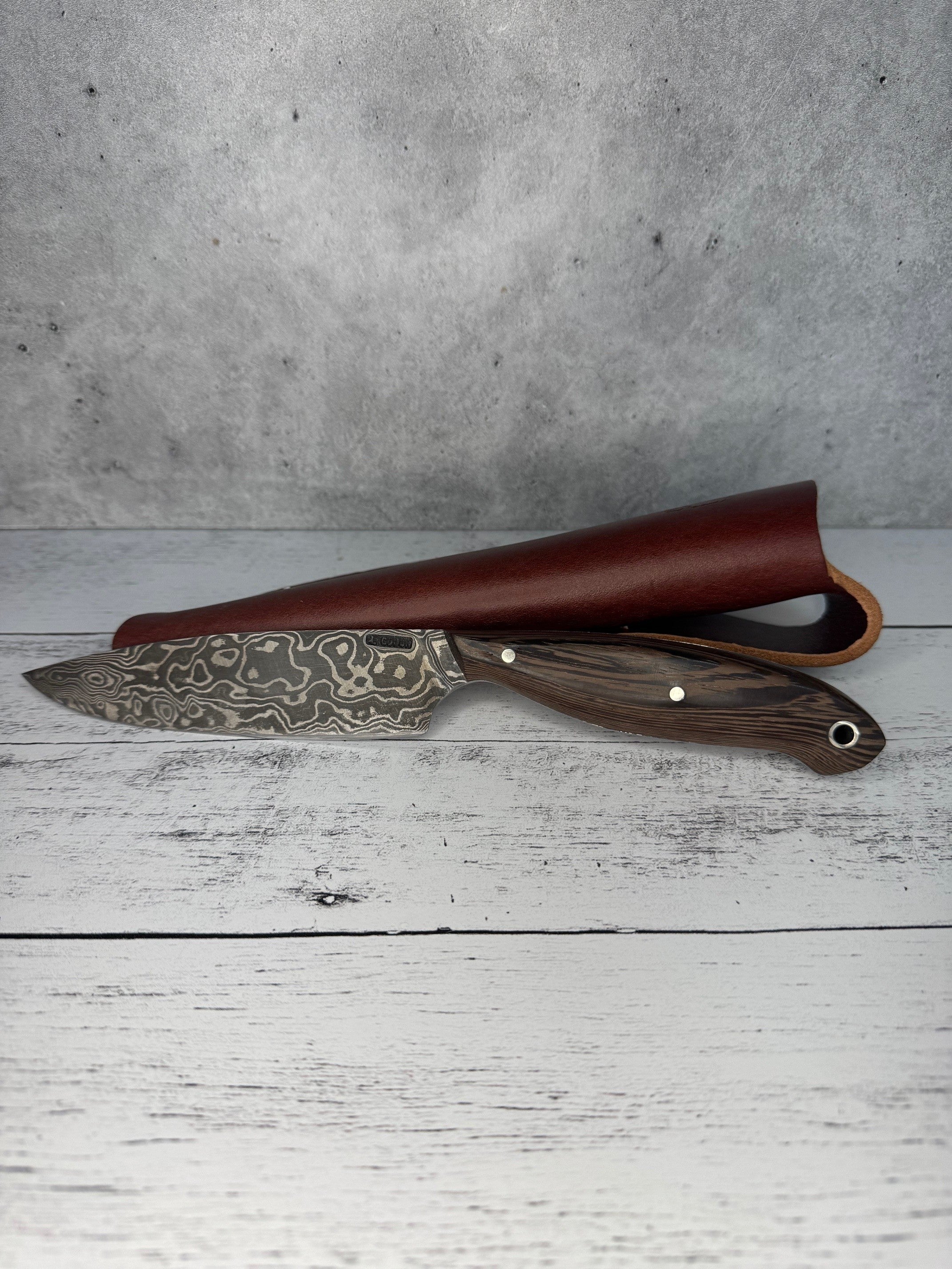 Hand Forged Damascus Knife