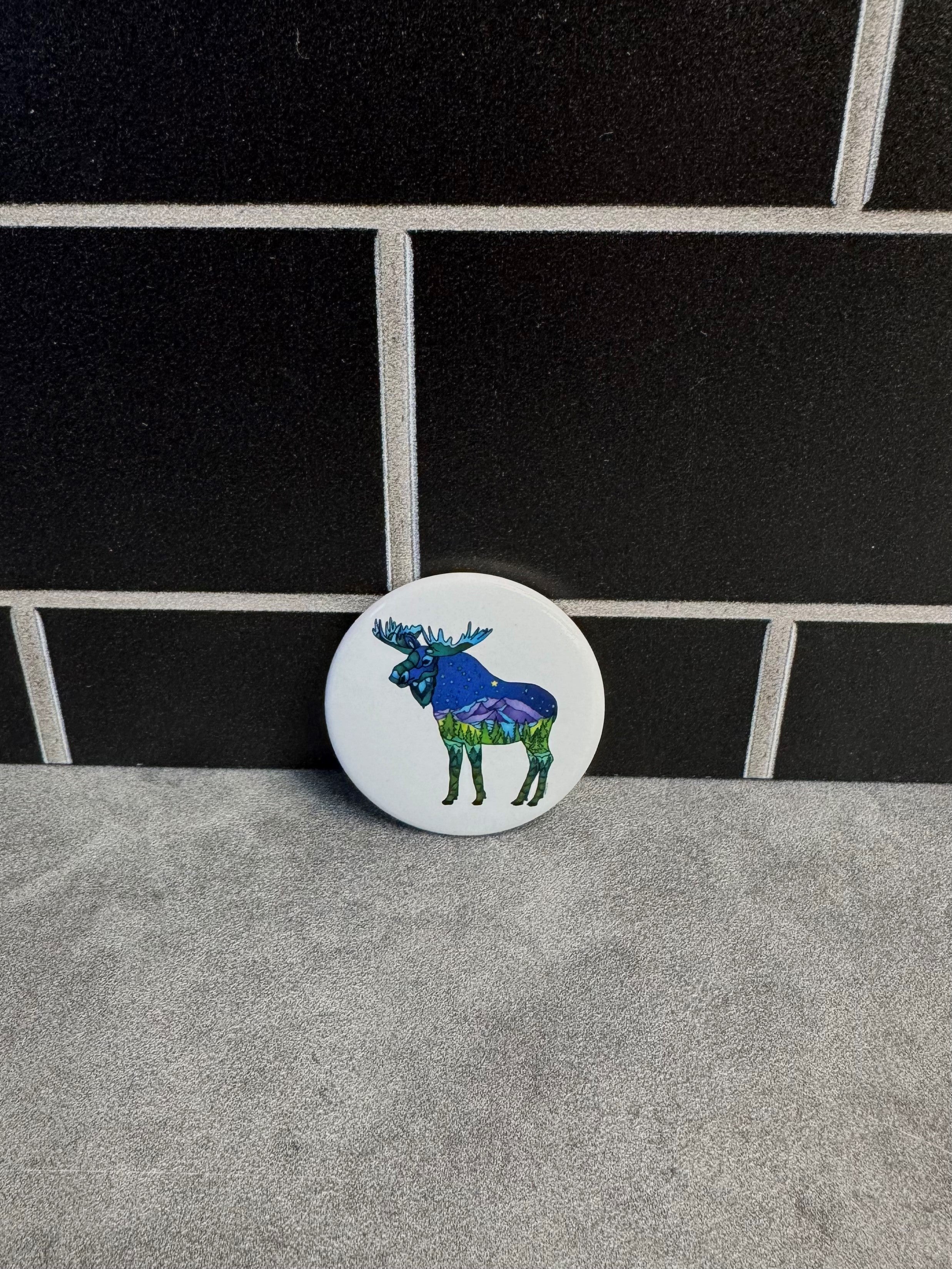 Alaska Wild & Free Buttons