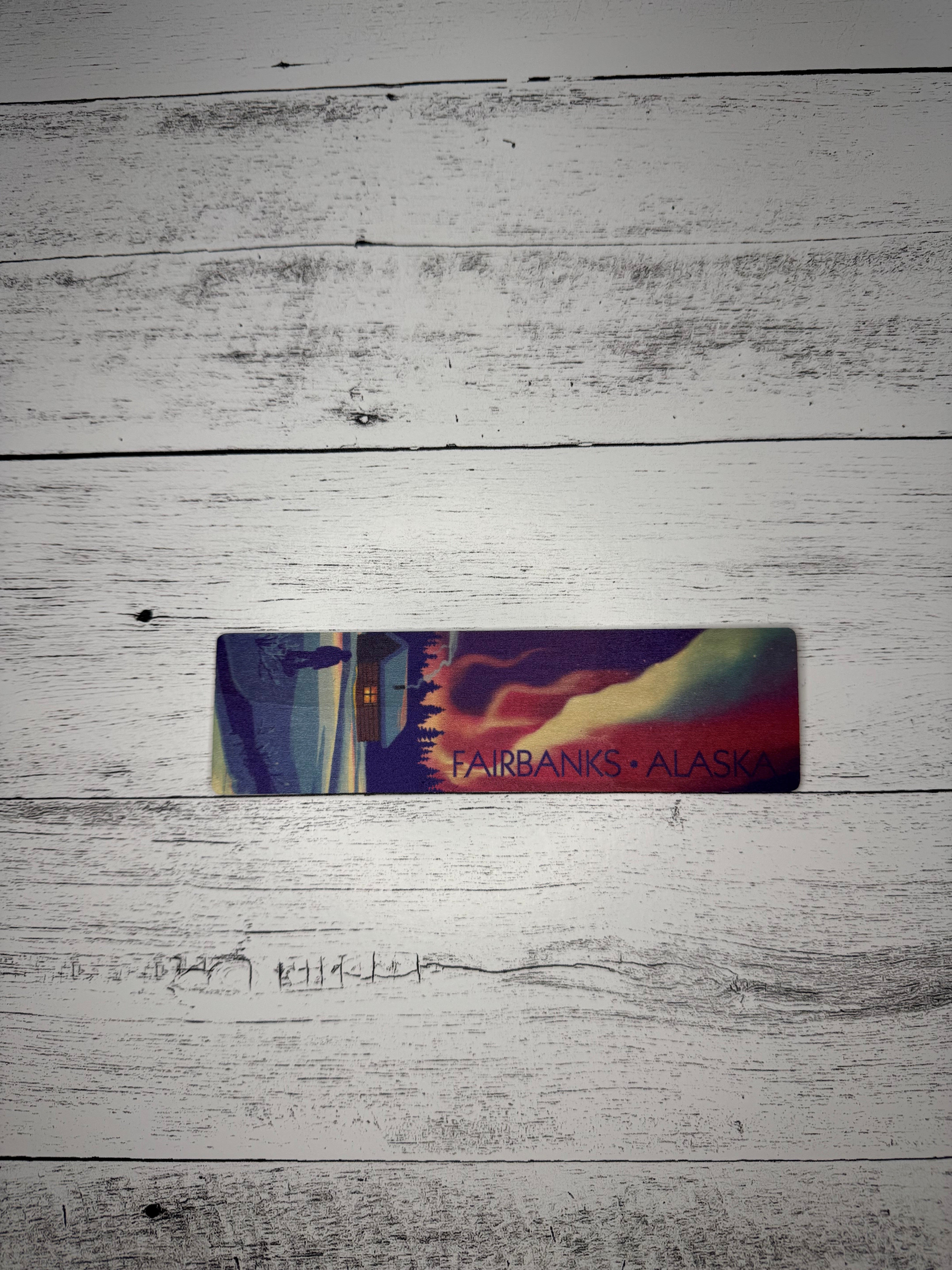 Fairbanks Wood Bookmark