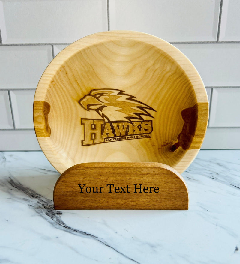 Custom Logo Bowl With Stand