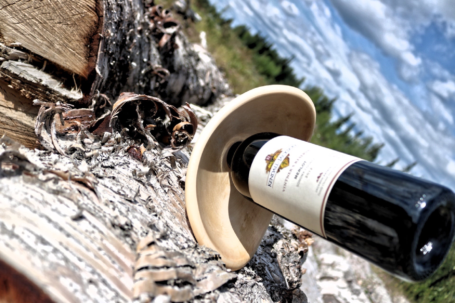 Classic Wine Bottle Holder