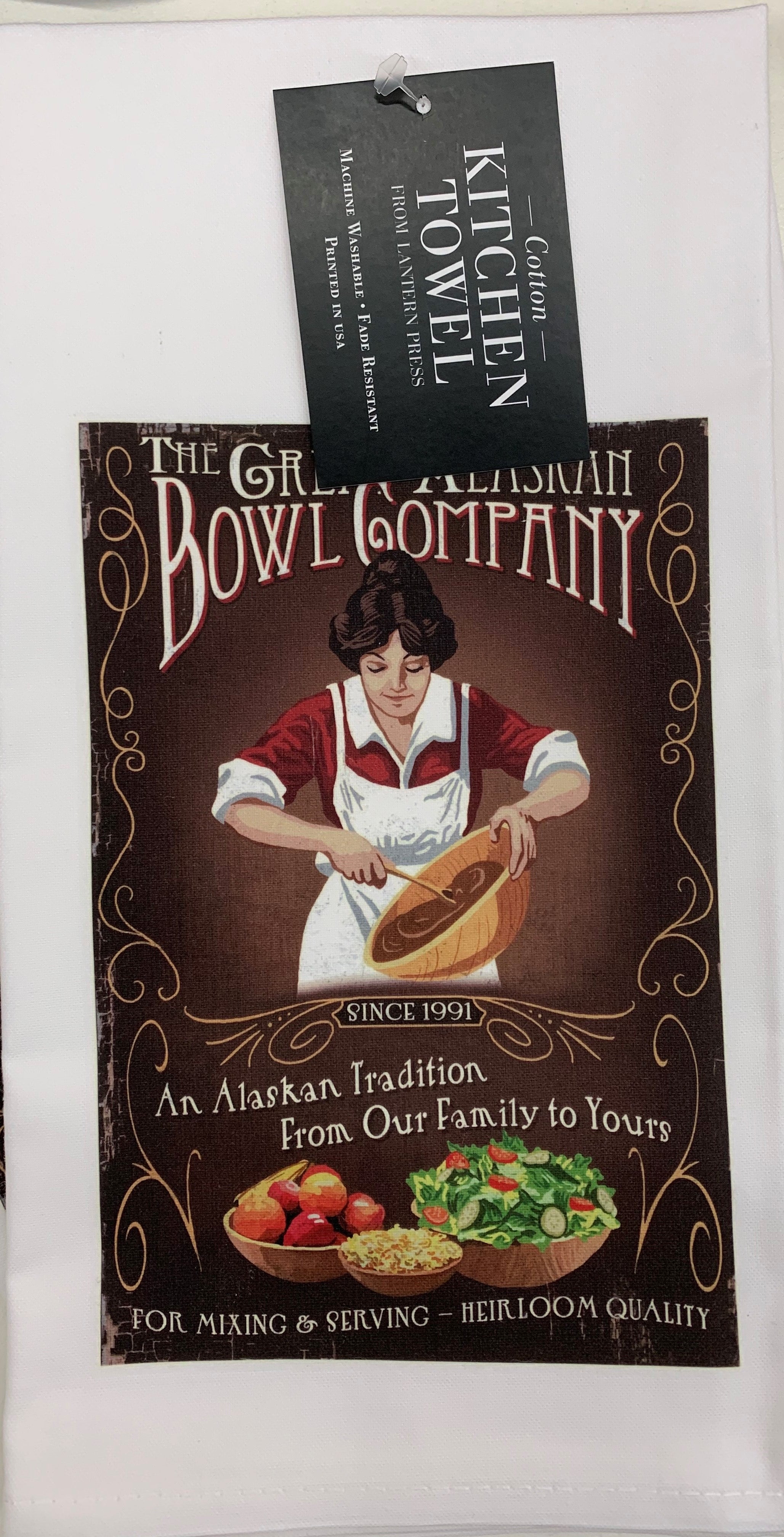 The Great Alaskan Bowl Company Kitchen Towel