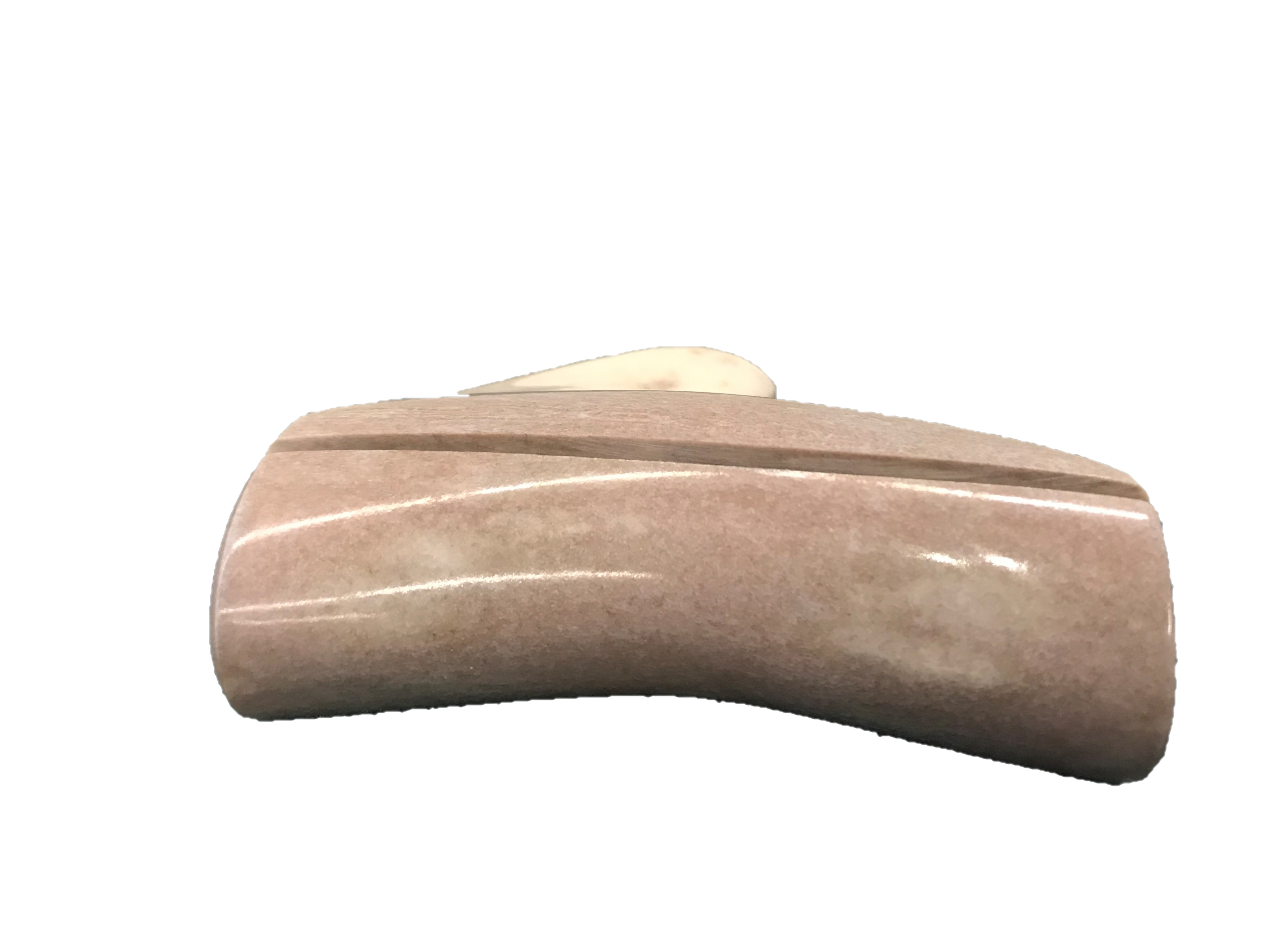 Polished Caribou Antler Ulu