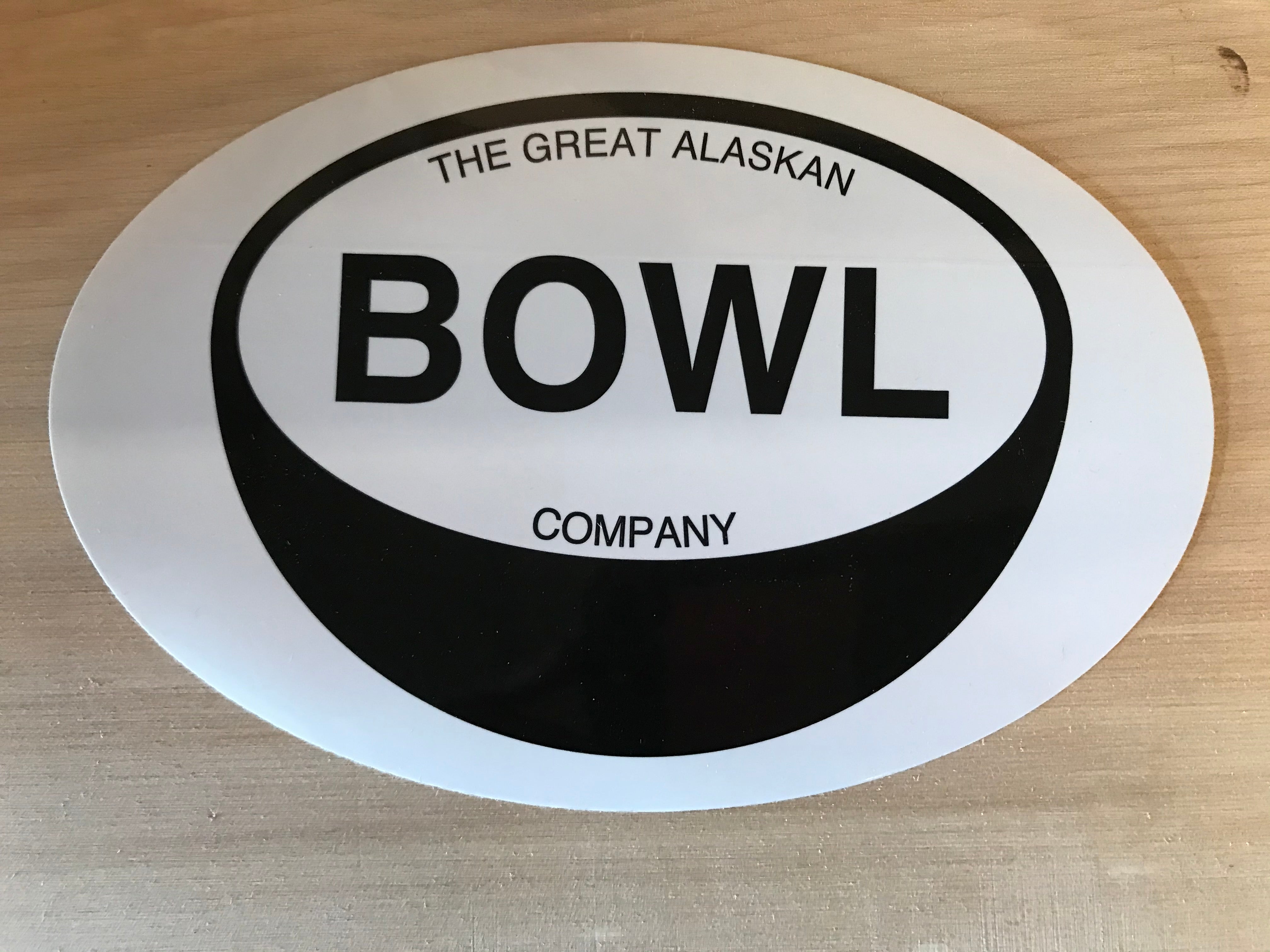 Great Alaskan Bowl Company Sticker