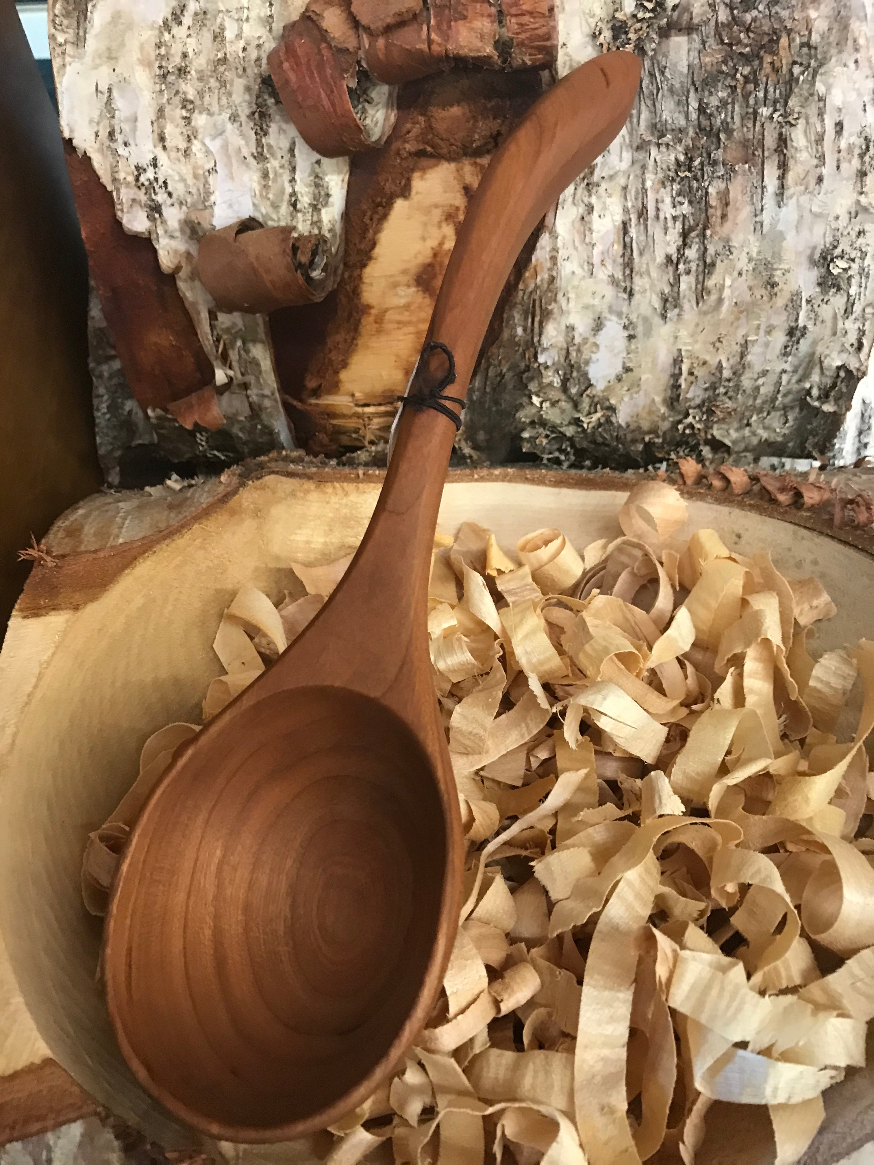 Cherry Wood Ladles