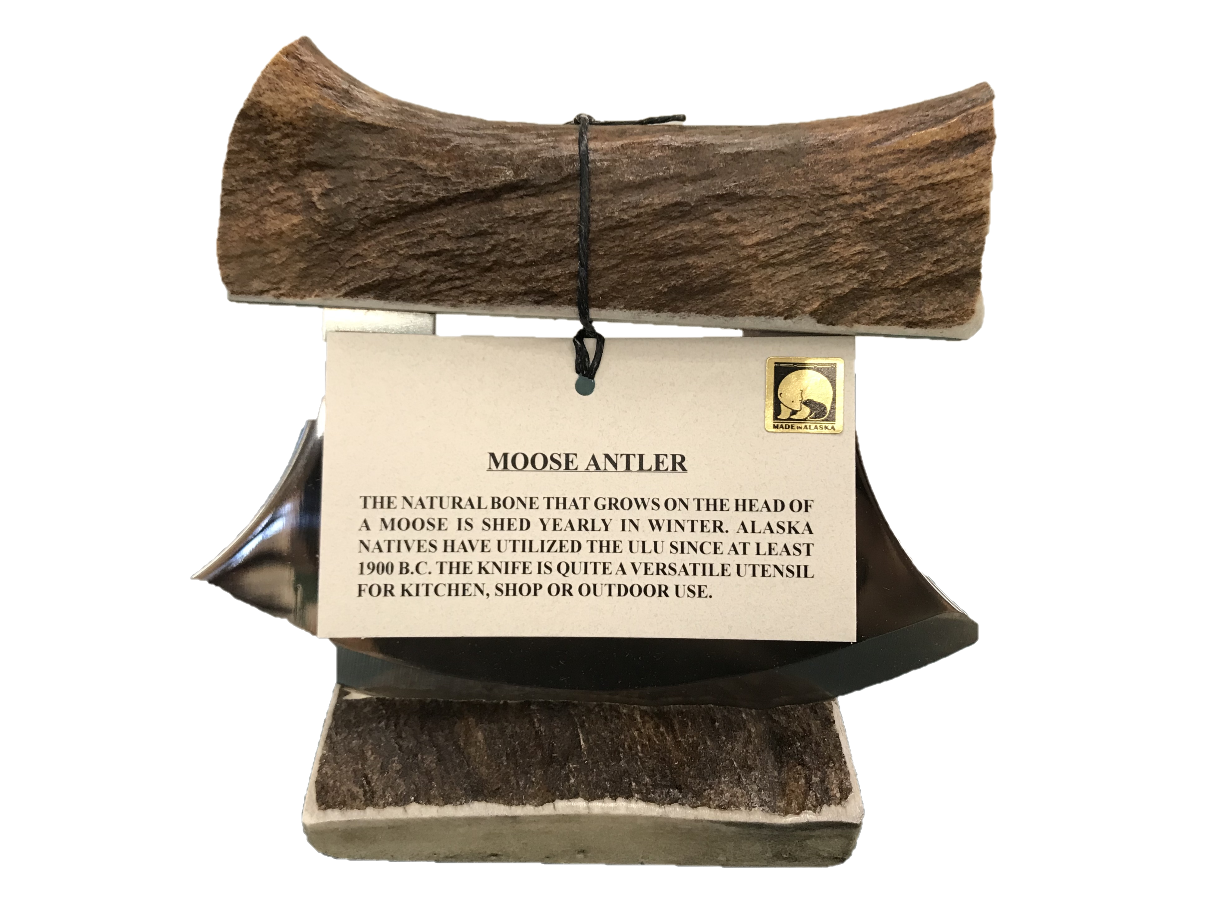 Natural Antler Ulu