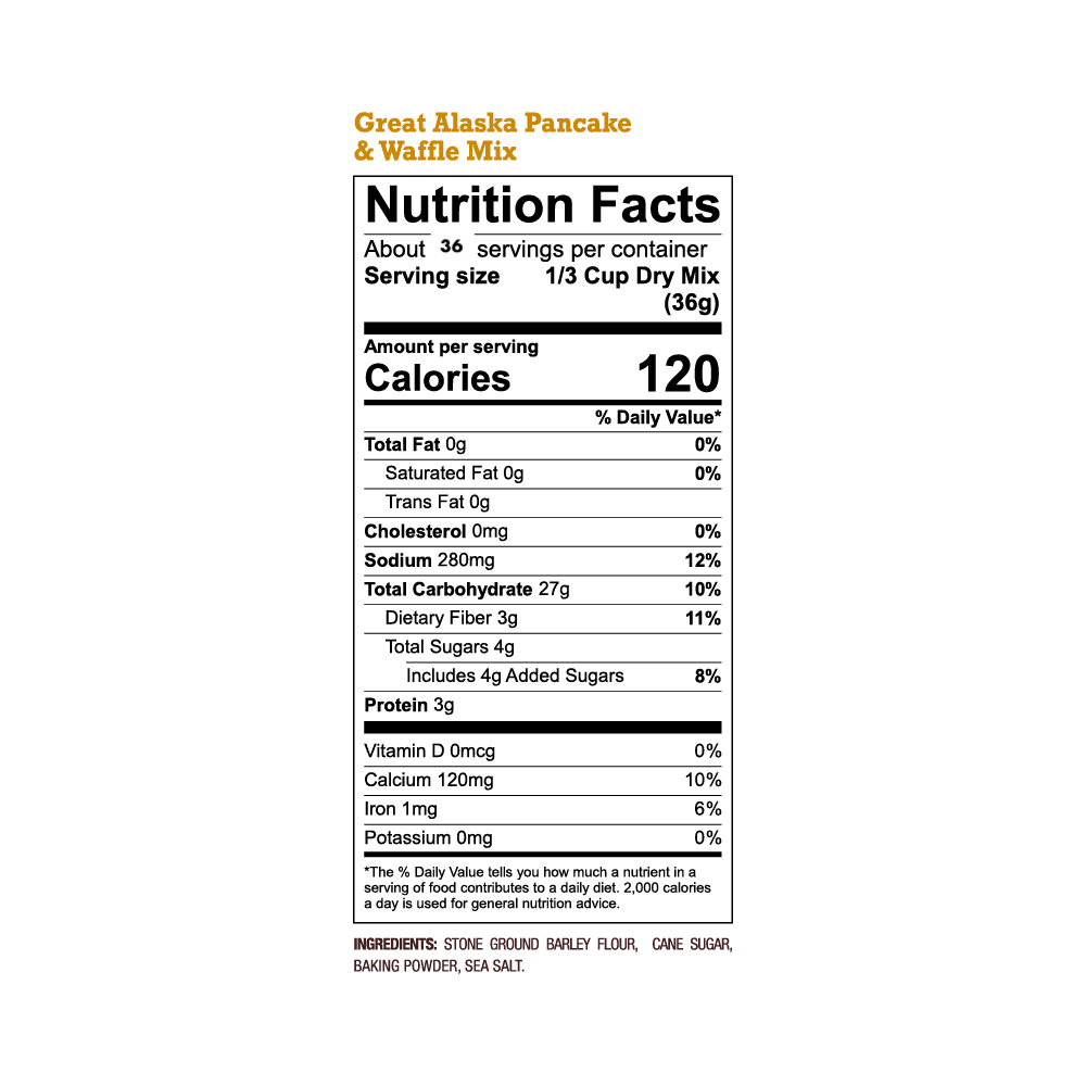 Alaska Flour Co. Mixes