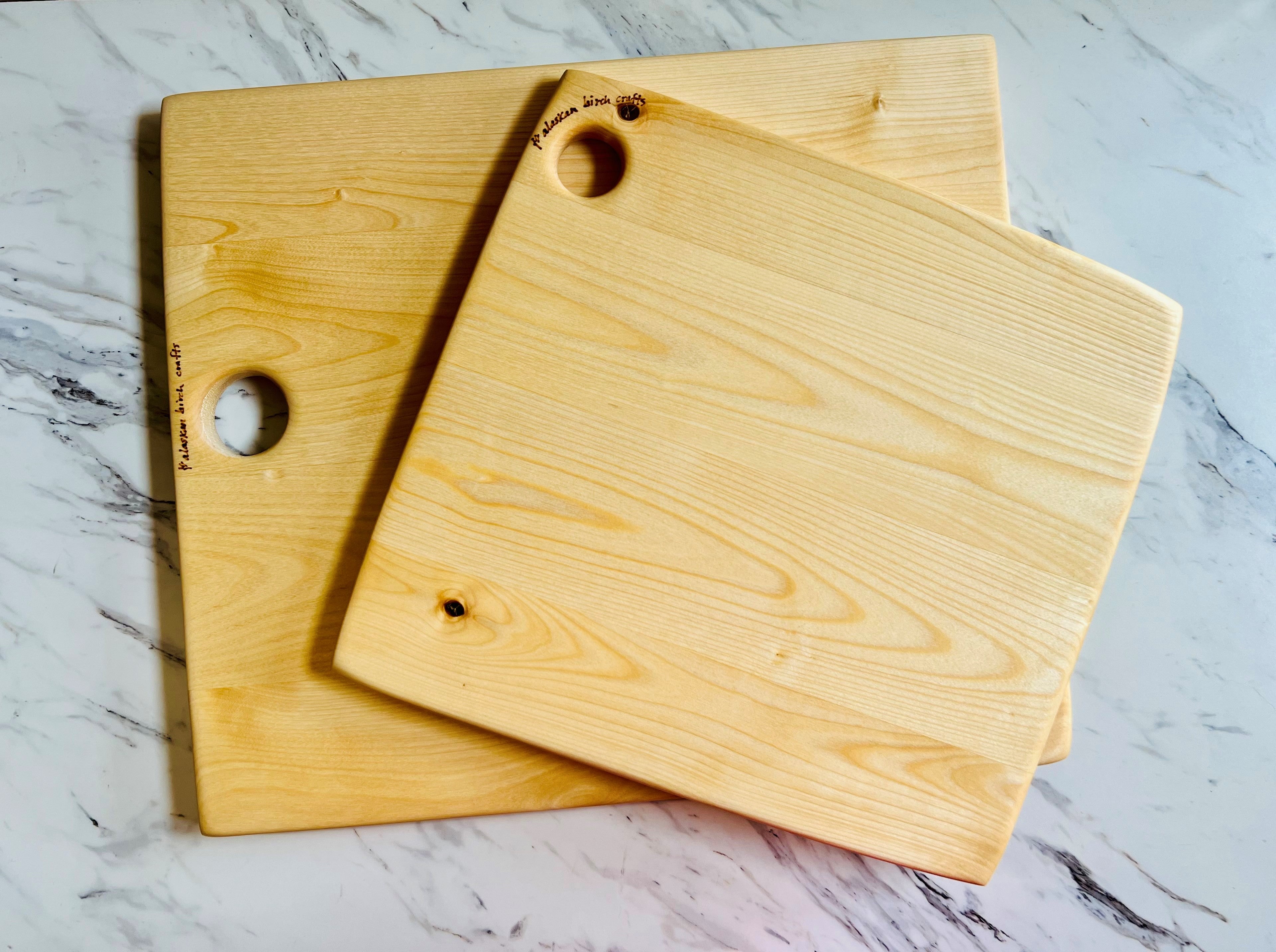 Alaskan Birch Crafts - Cutting & Charcuterie Boards