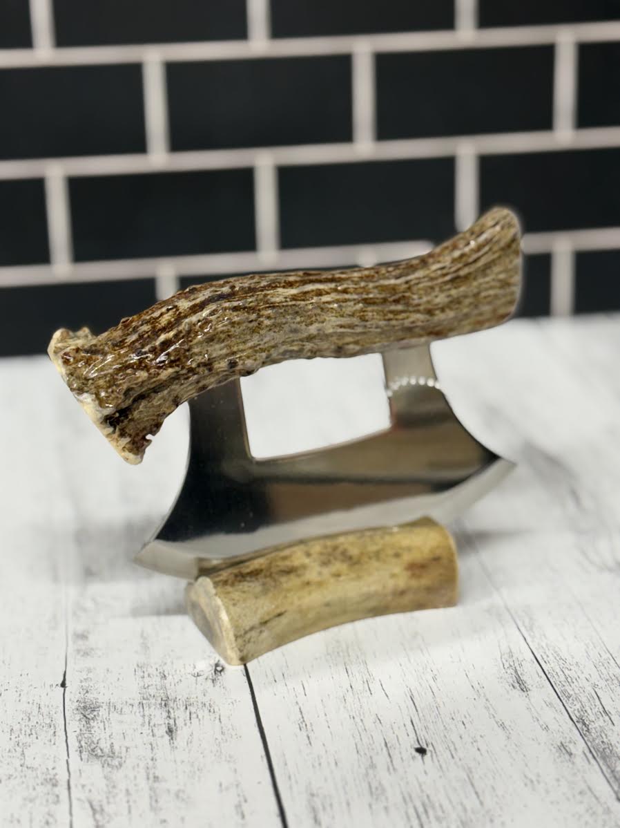 Montague Island Deer Antler Ulu
