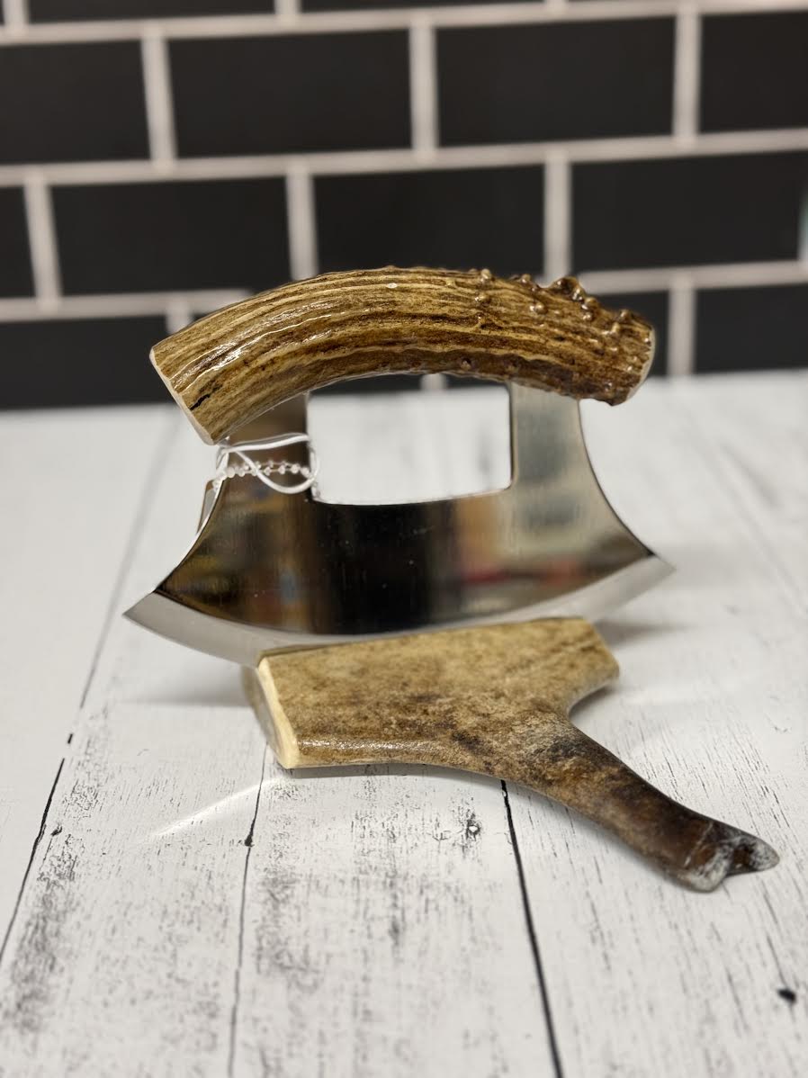 Montague Island Deer Antler Ulu