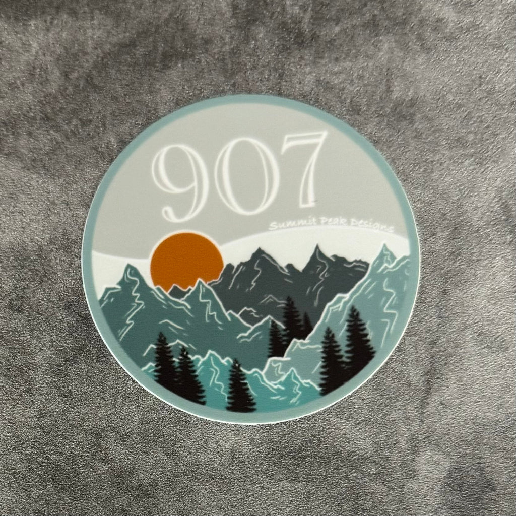 Operate Summit Sticker Summit Peak Sticker