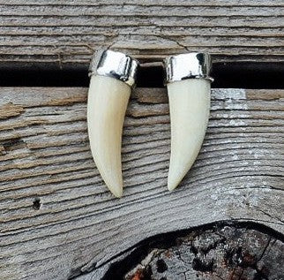 Ivory Jacks Post Earrings
