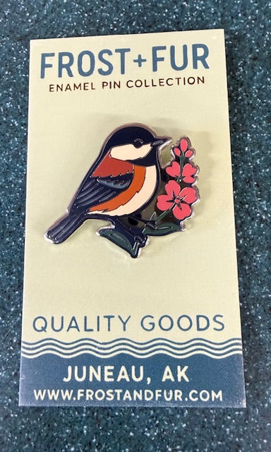Frost & Fur Enamel Pin