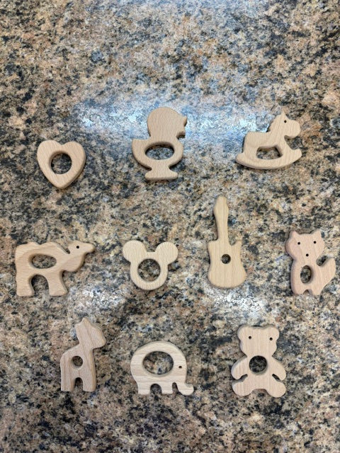 Wooden Teething Rings