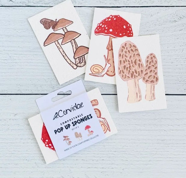 Corvidae Dishcloths & Sponges