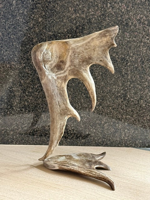 Sedna Goddess carved in Caribou Antler