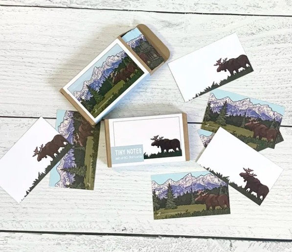 Corvidae Tiny Notecard Packs